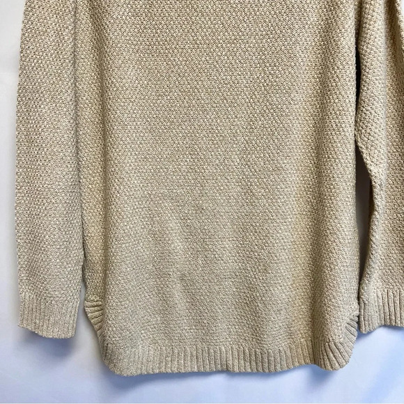 Pink Clover Tan Winter Warm Fall Pullover Crewneck  Knit Sweater Women Size XXL - Picture 7 of 11